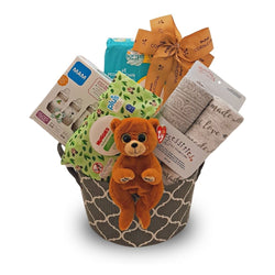 Unisex Baby Essentials Gift Basket