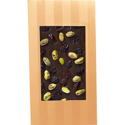 Dark Chocolate Bars in Gold Box